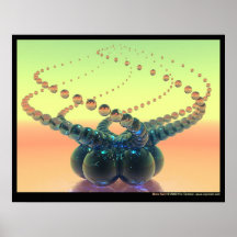 Glass Twirl Affisch