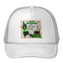 Glatt design för happy halloween kepsar