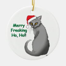 Glatt flippa ur Ho Ho Julgranskulor