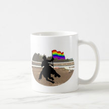 GLBT-Cowboypride Kaffe Kopp