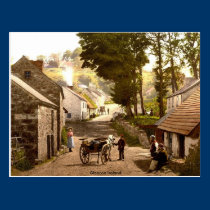 Glencoe Village_Ireland, Glencoe Irland vykort