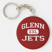 Glenn - jetar - mittet - St Paul Minnesota Nyckel Ringar