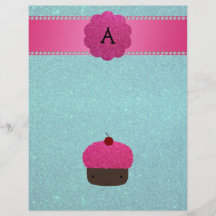 Glitter för Monogrammuffinturkos Flygblad