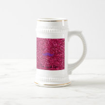Glitter för rosor för lilaglittermustasch kaffe muggar