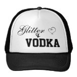 Glitter och vodka kepsar