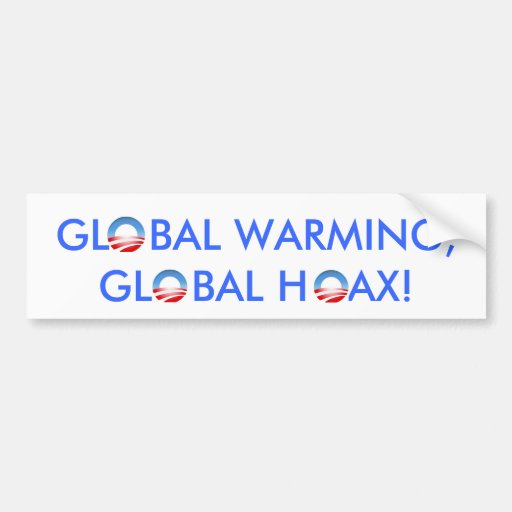 Global värme? bildekal
