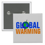 Global värme knäppas pins