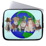 Globala kattungar laptopskydd