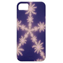 Glödande fodral för SnowflakeiPhone 5 iPhone 5 Case-Mate Skal