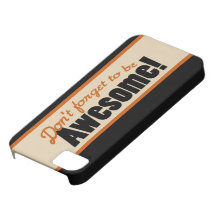 Glöm inte att vara ENORMT iPhone 5 Case-Mate Skydd