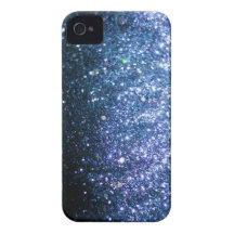 Gnistra för blåttglitteriphone case iPhone 4 fodral
