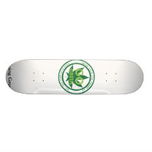 go_green_v2 gående grönt anpassad skate board