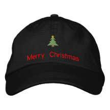 God jul broderade hatten