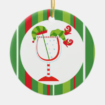 God jul för julälvacoctail jul dekorationer
