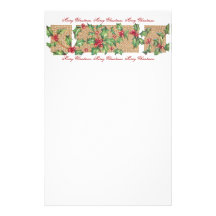 God jul! personligt brevpapper