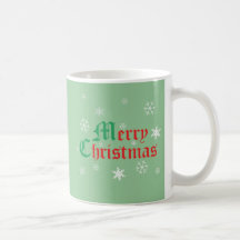 God jul - snöflingor mugg
