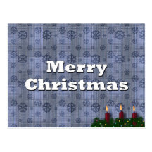 God jul vykort