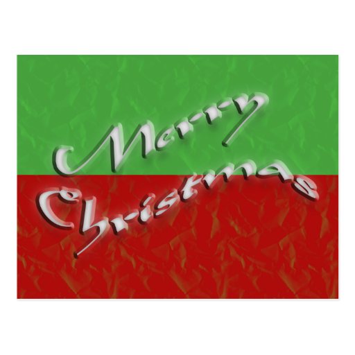 God jul vykort