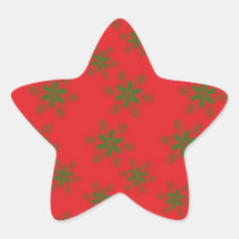 God julhelgdagträd smyckar celebratio stjärnformade klistermärken