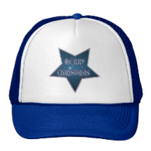 GOD JULSTJÄRNA av SHARON SHARPE Trucker Kepsar