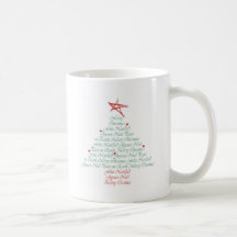 God julträd kaffe muggar