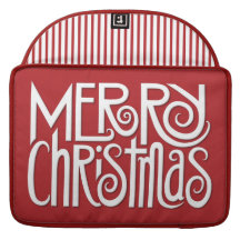 God julvit Macbook Pro 15" sleeve Sleeves För MacBooks