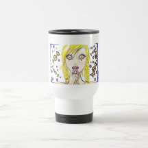 Godis flicka godis rappare) (för omslag/travel mug kaffe mugg