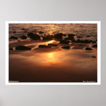 Goldend Sand Affischer