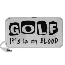Golf är det i mitt blod iPhone högtalare