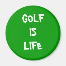 GOLF ÄR LIV KYLSKÅPMAGNETER