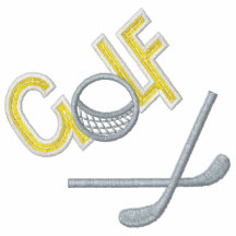 Golf broderad skjorta broderad tröja