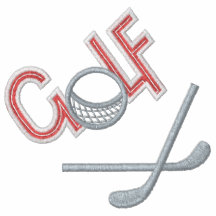 Golf broderad skjorta pikétröjor