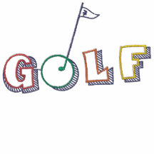 Golf broderad skjorta pikétröjor