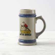 Golf när som helst någonstans kaffe muggar