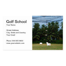 Golf skolar visitkorten