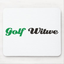 Golf Witwe Mousepad