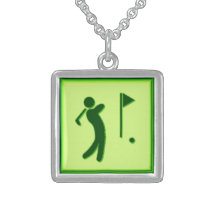 Golfare - GreenBkg Halsband