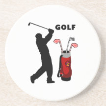 Golfare Underlägg För Glas