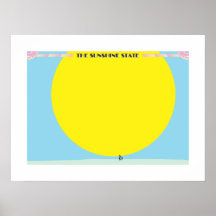 Golfbana Print