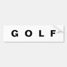 GOLFbildekal