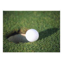 Golfboll Fotografiska Tryck