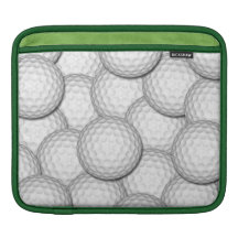 GolfbollCollage iPad Sleeve
