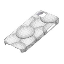 GolfbollCollage iPhone 5 Case-Mate Skal