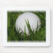 Golfbolldesignmusen vadderar mus mattor