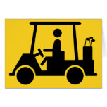 GolfBuggy Hälsningskort