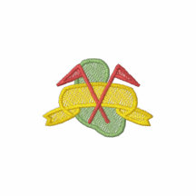 Golfflaggor Broderade Jackor