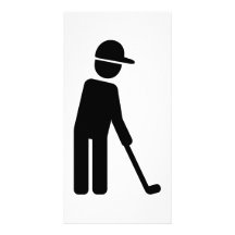 Golfspelare Foto Kort
