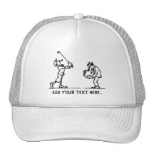 Golfspelare - gilla en chef baseball hat