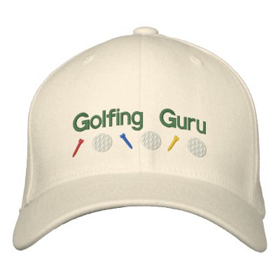 GolfspelGuru Broderade Baseball Kepsar