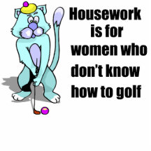 Golfspelkatt Photo Sculpture